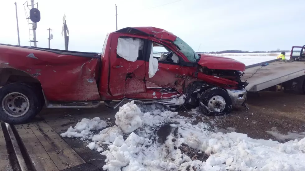 Freeborn County Man Hurt in Truck/Train Wreck