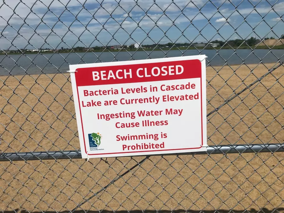 Rochester’s Cascade Lake Beach Shut Down