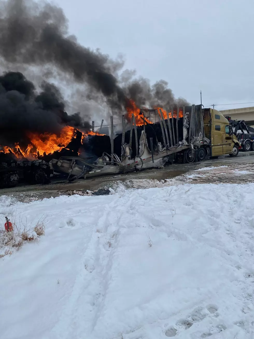 Fiery Pileup Snarls Traffic on I-94 in Central Minnesota [VIDEO, PHOTOS]