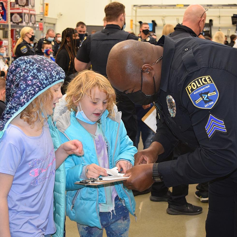 Rochester Area Officers Help Spread Some Holiday Cheer
