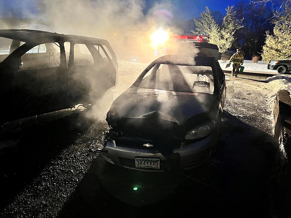Early Morning Fire In Rural Rochester Destroys Two Vehicles