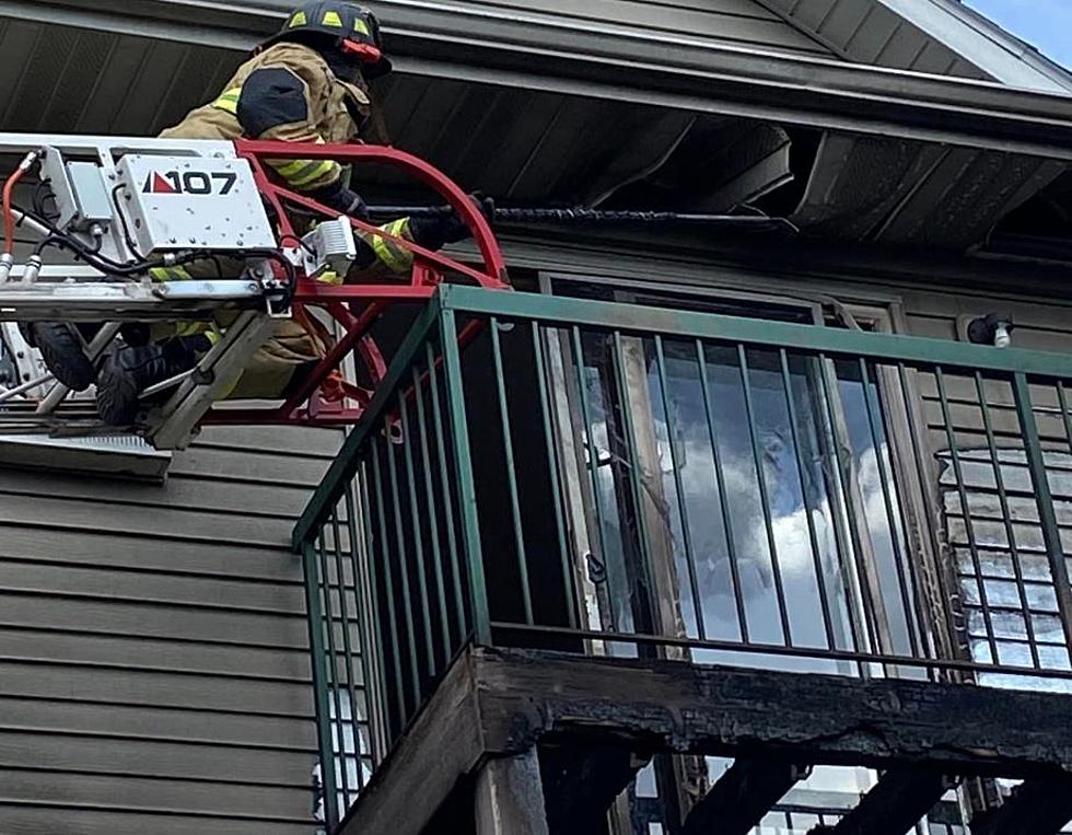 Rochester Firefighters Extinguish Deck Fires at Apartment Complex