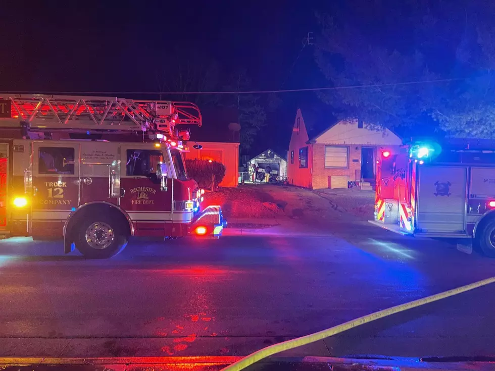 Late-Night Fire Destroys Home's Garage Near Downtown Rochester