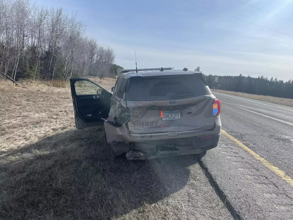 Minnesota Deputy's Squad Rear-Ended at Crash Scene