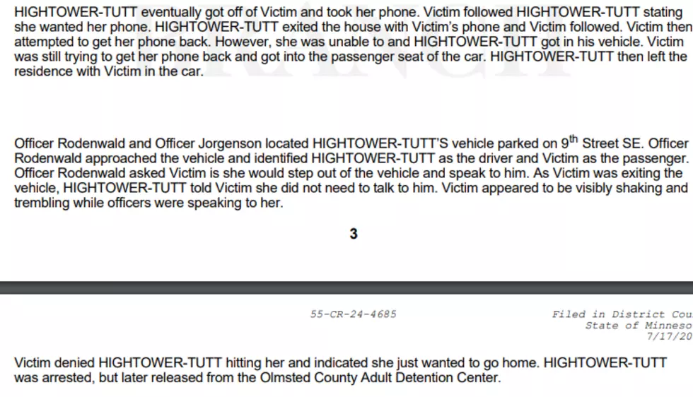 Hightower-Tutt complaint . Olmsted County Court