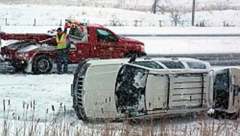 Snow Causes Slick Roads, Many Crashes