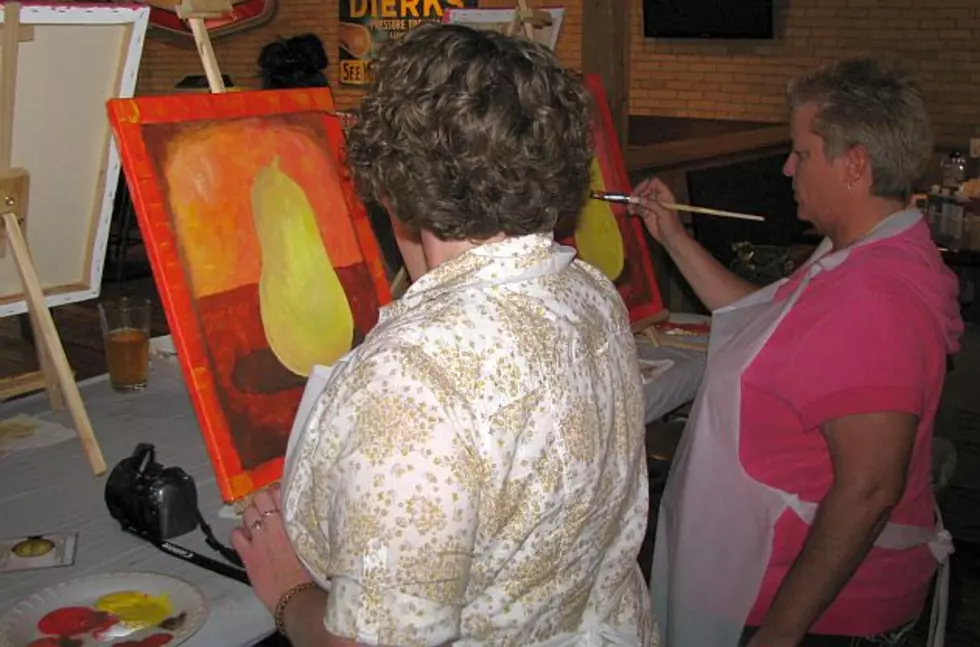 Budding Artists Creating Works Of Art at Paint N Parties [AUDIO]