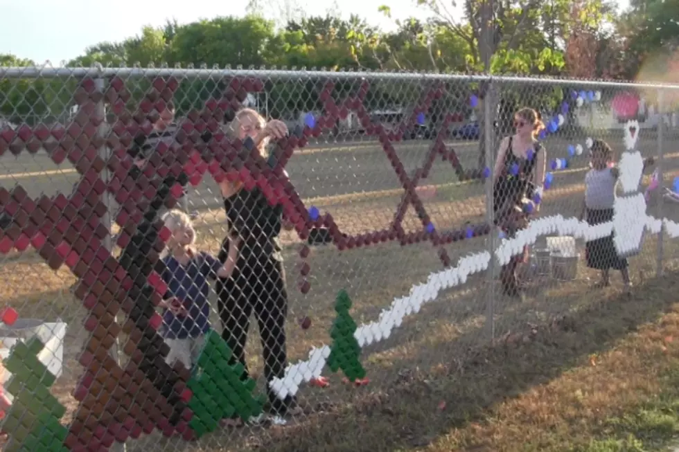 Seberger Park Fence Mural Brings Art to the Community [VIDEO]