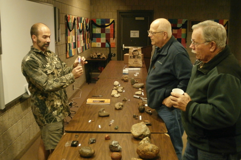 Rock Hunter Shows His Findings at Stearns History Museum [AUDIO & PHOTOS]