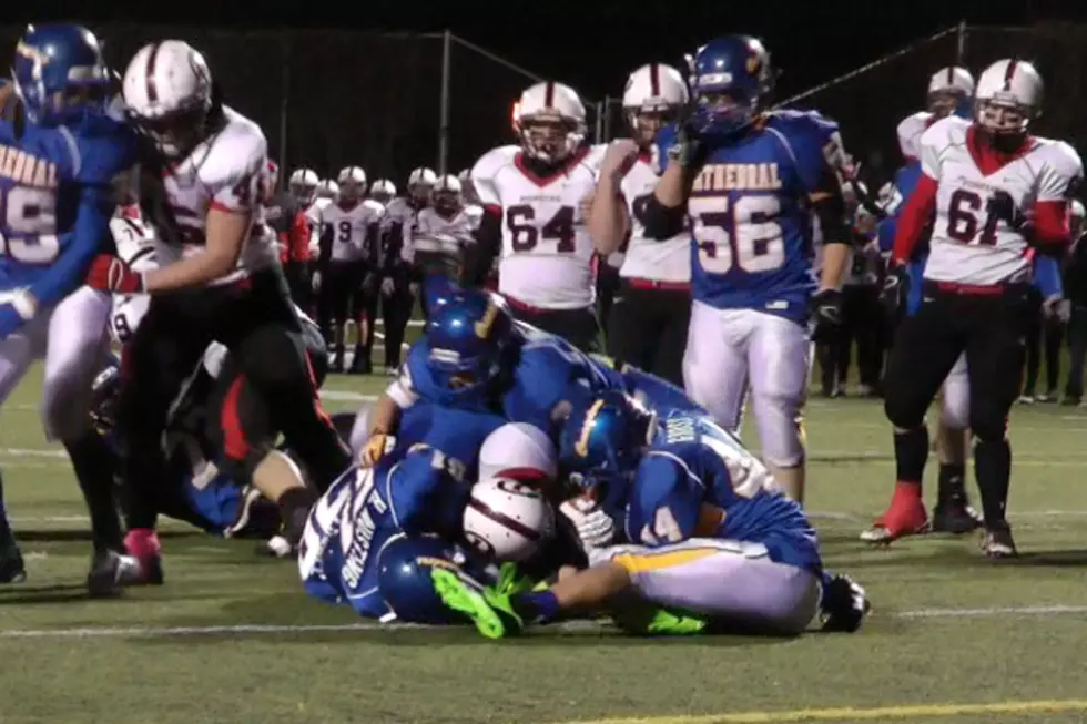 Cathedral Crusaders Fall to Pioneers 32-21 [VIDEO]