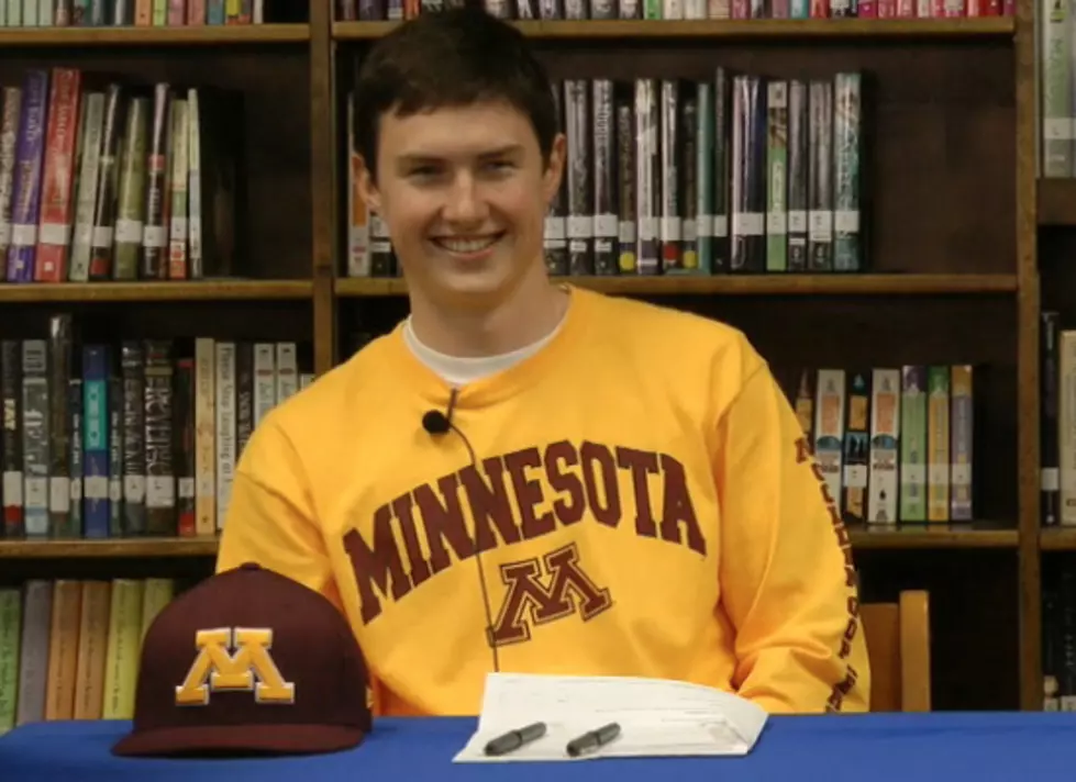 Cathedral&#8217;s Jeff Fasching Signs to Play Baseball With University of Minnesota [VIDEO]
