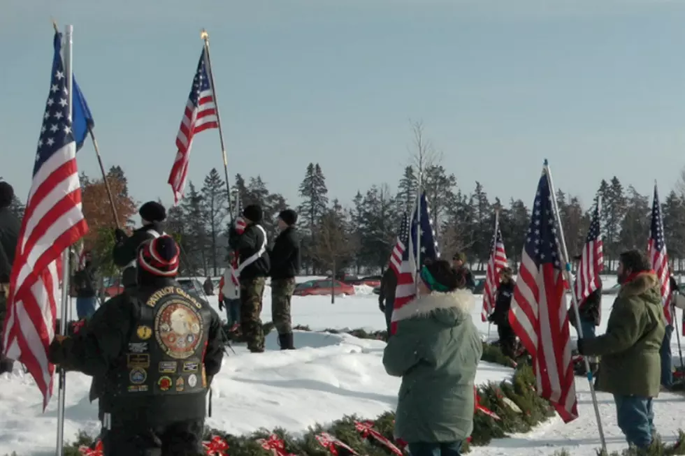 Fallen Veterans Honored With Wreath Ceremony in Little Falls Cemetery [VIDEO]