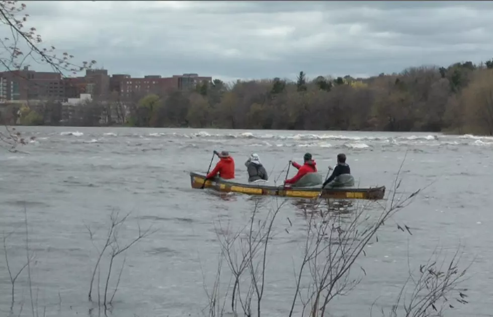 Canoeists Seeking to Break Mississippi River Speed Record Go Through Central Minnesota [VIDEO]