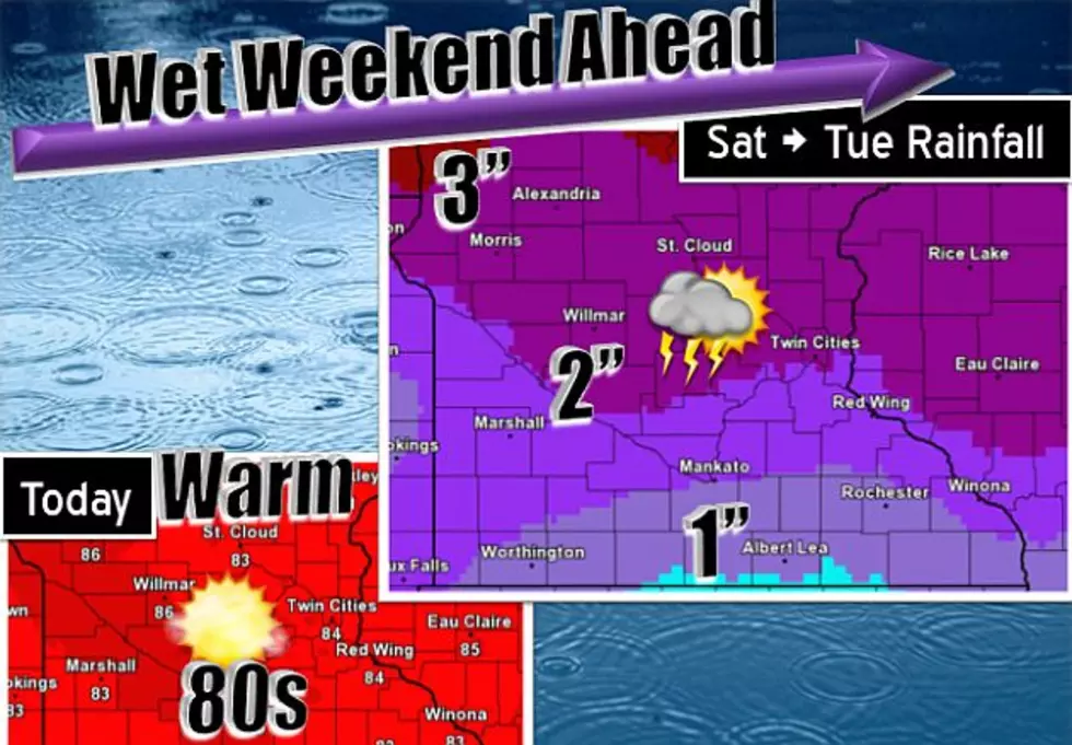 Rain Returns To The Forecast For The Weekend