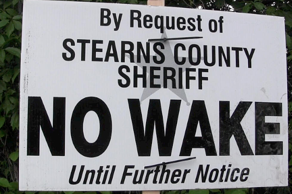 Stearns County Posting No Wake Signs Due to High Water Levels