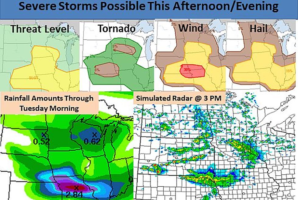 Strong Storms Possible This Afternoon, Evening