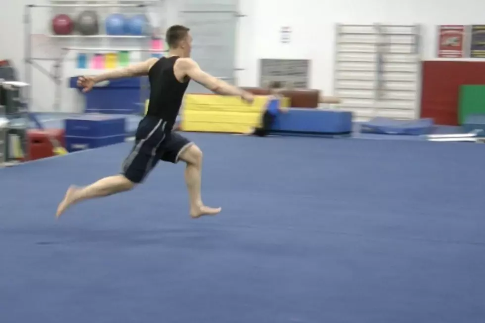 A Gymnastics State Champion, Michael Stone is an All-Star Student [VIDEO]