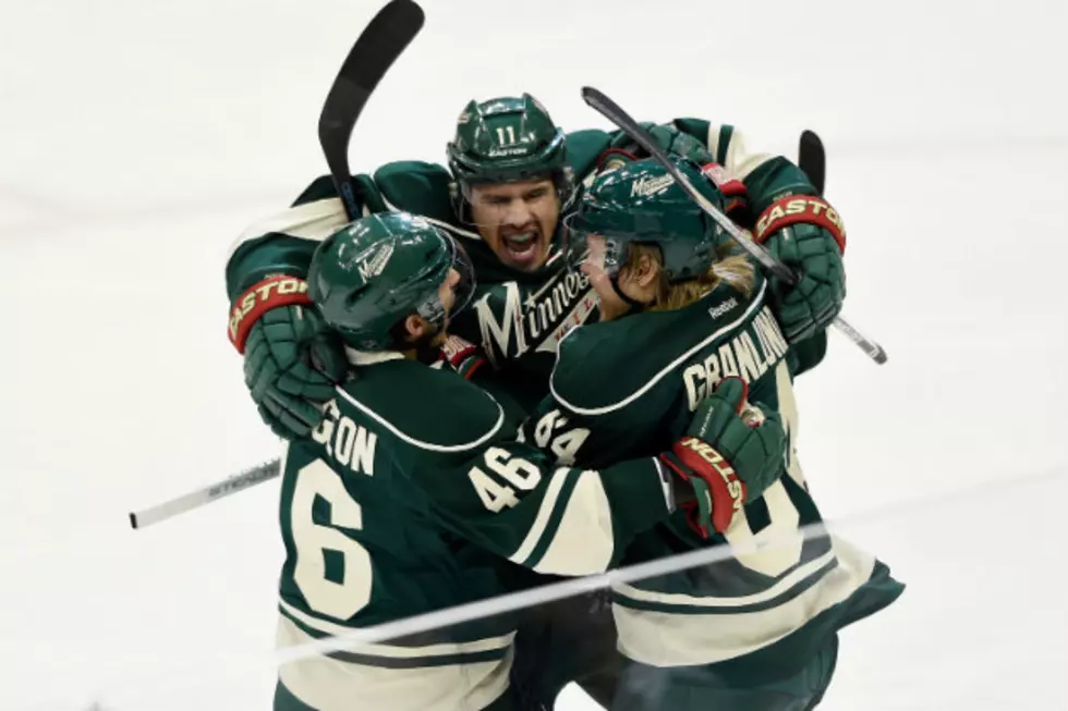 Parise, Dubnyk Lead Wild Past Blues In Series Clincher