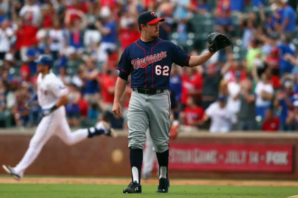 Twins Clobbered by Rangers