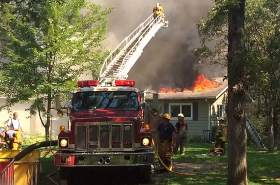 UPDATE: 2 Hurt in House Fire in Haven Township