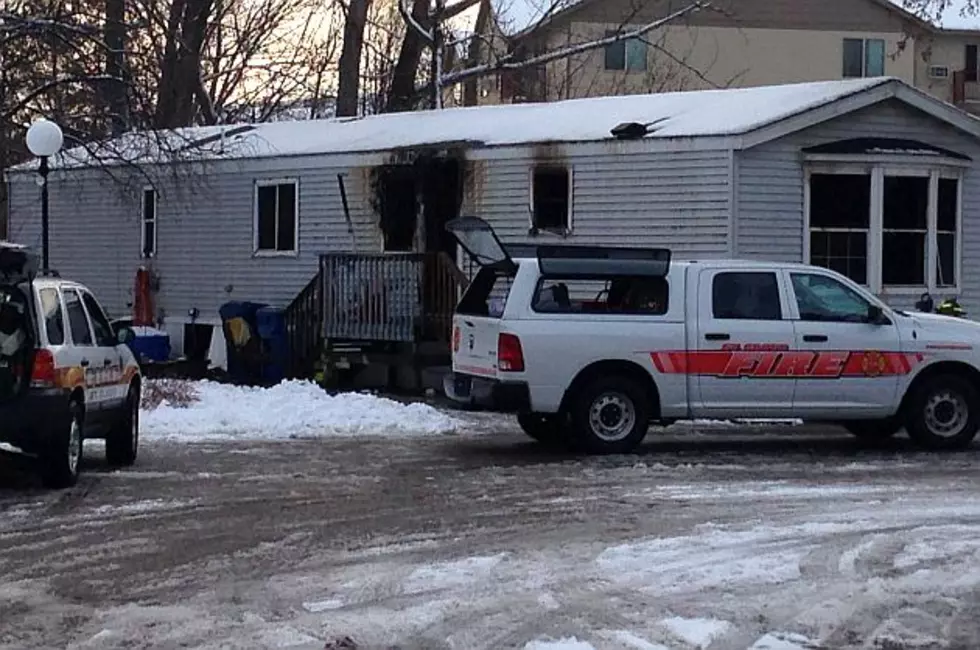 East St. Cloud Mobile Home Damaged By Fire