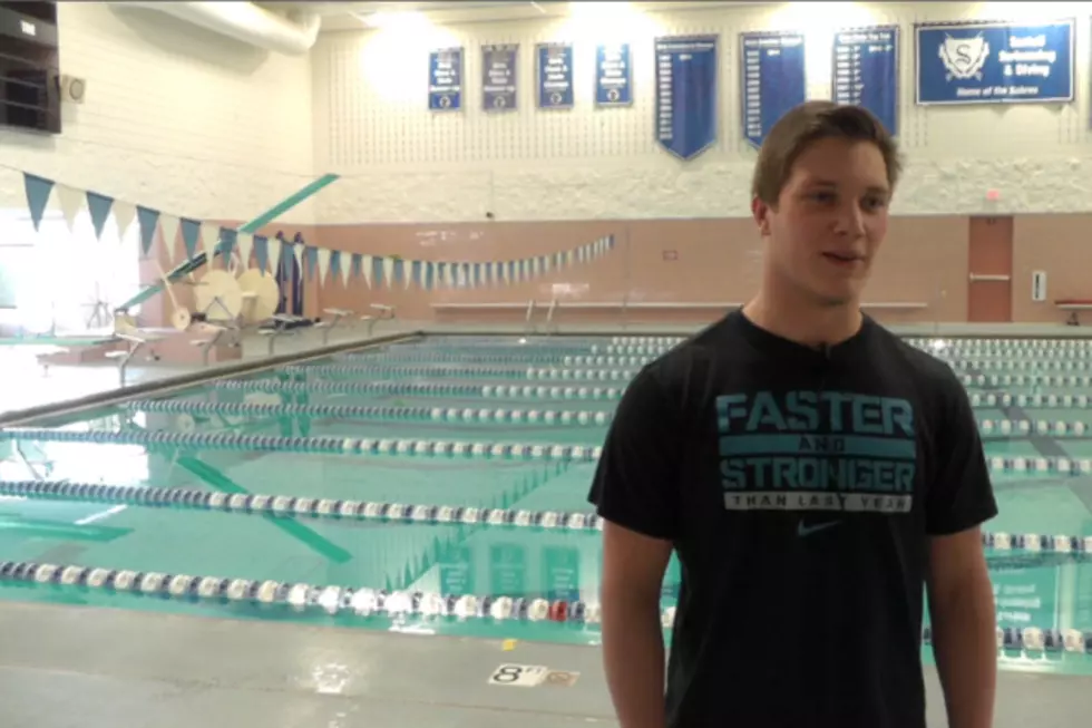 Breaking Swimming Records For Sartell, Spencer Sathre is an All Star Student [VIDEO]