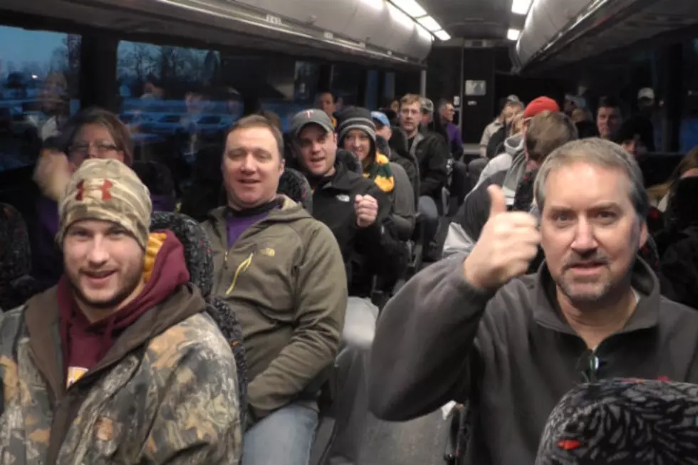 Vikings Fans Pack Bus Headed for Lambeau Field [VIDEO]