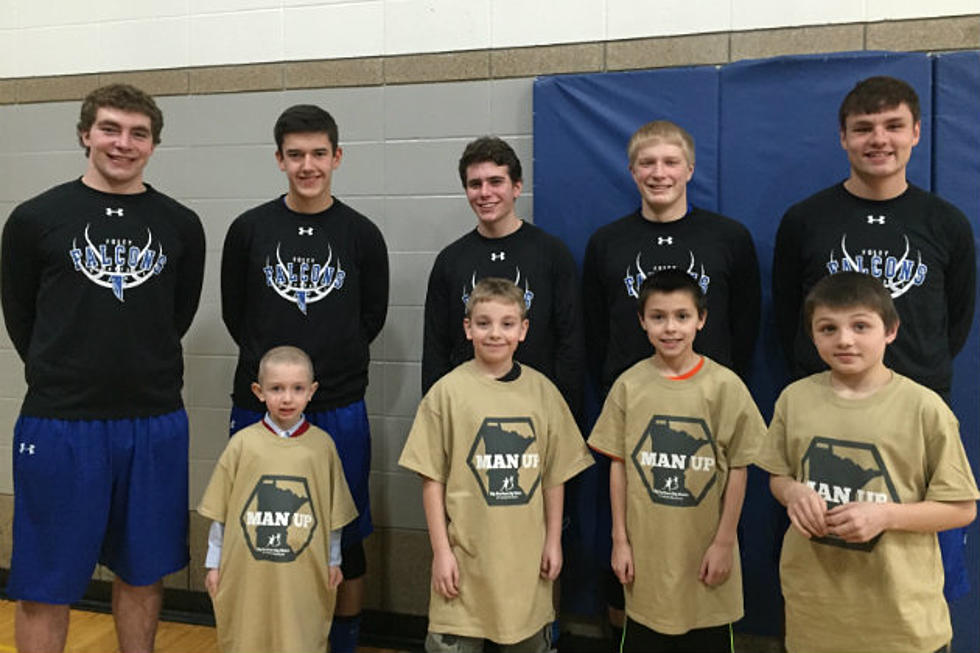 Foley Basketball Players Joined on the Court by Their ‘Little Brothers’ [VIDEO]