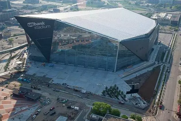 Vikings Stadium Holds Ribbon-Cutting, Some Work Yet to be Done
