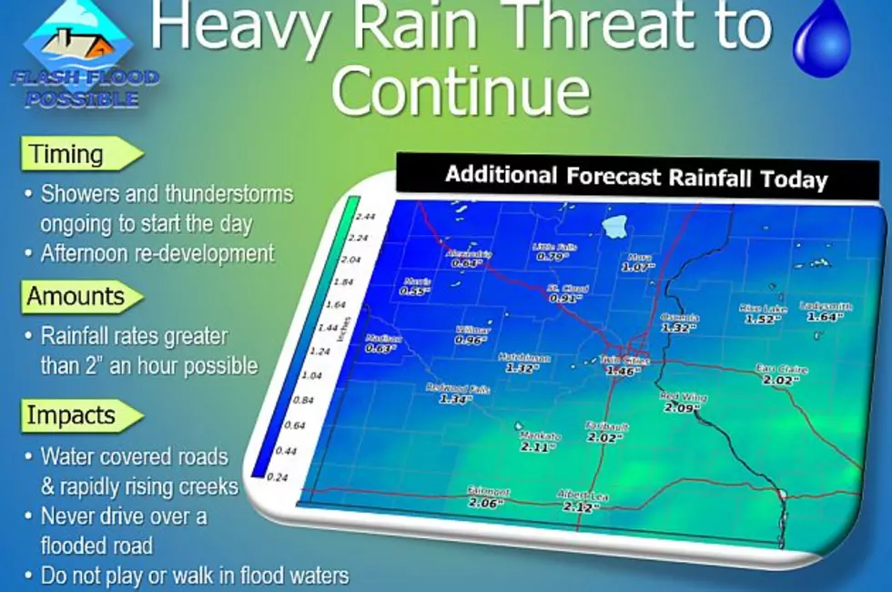 UPDATE: More Rain Likely Today