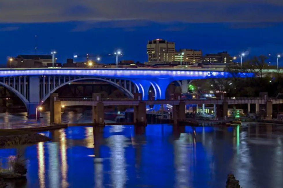 Interstate 35 Bridge to Glow Blue for Jacob Wetterling