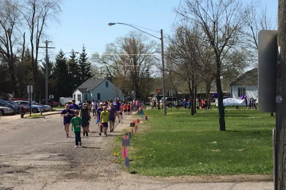 Rice Elementary Students, Staff Walk for A Cause [VIDEO]