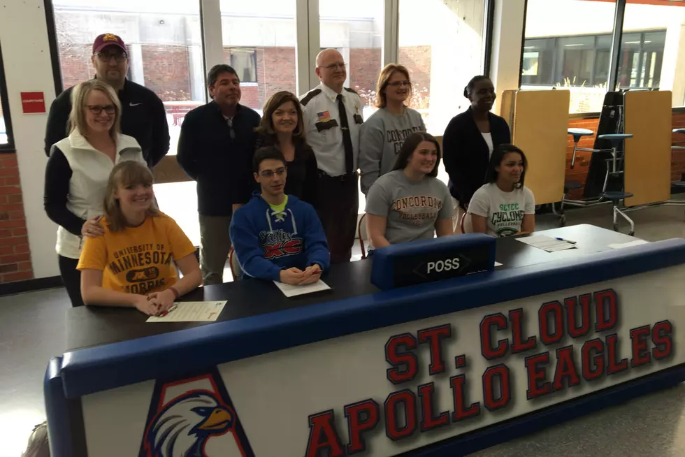 Four St. Cloud Apollo Athletes Sign Letters of Intent [VIDEO]