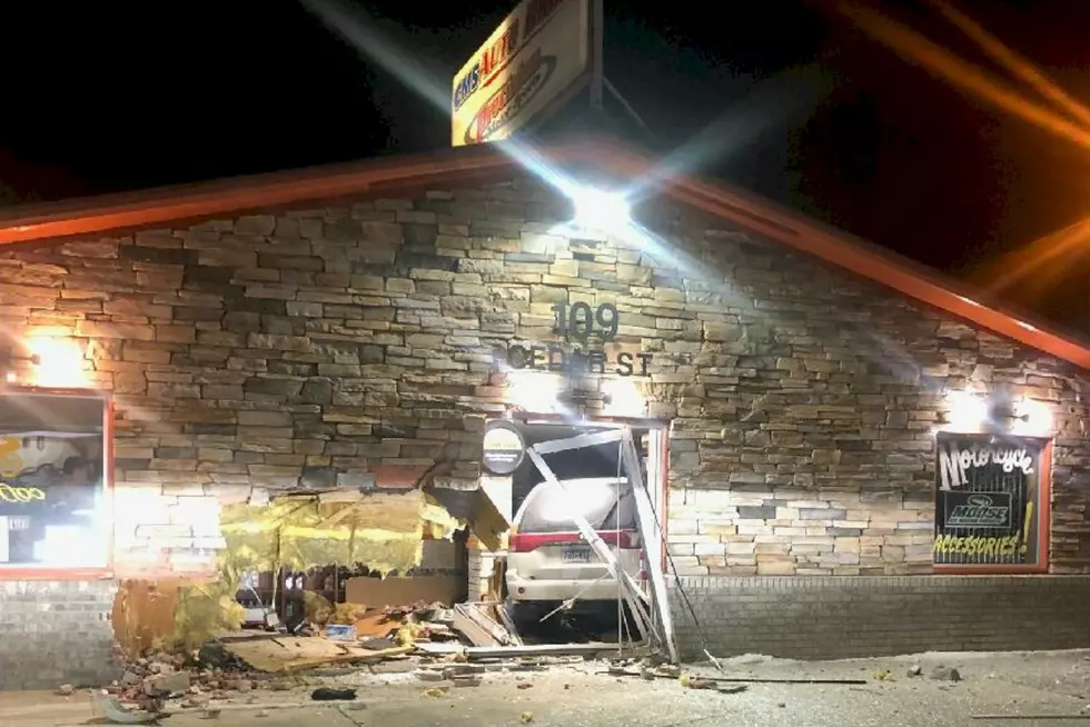 Car Crashes Into St. Joseph Business, Driver Arrested