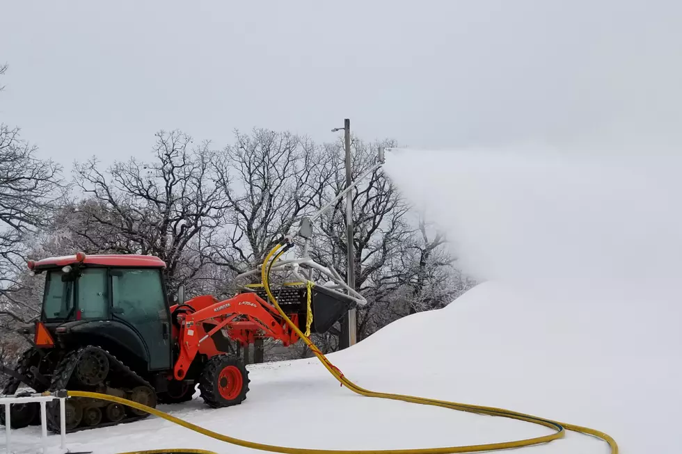 Man-Made Snow at Riverside Park Ready for Use [VIDEO]