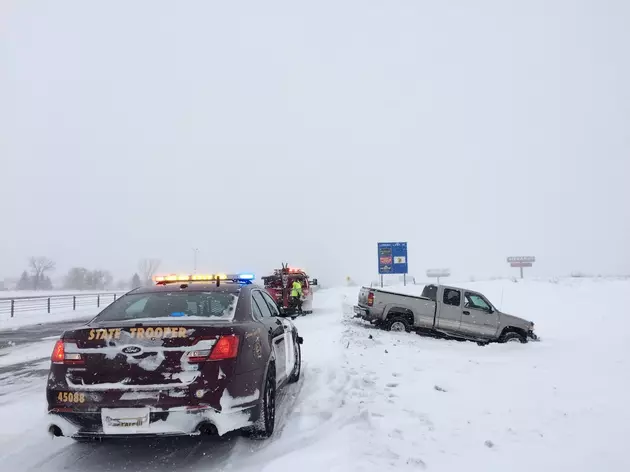 State Patrol Responds to Over 400 Crashes on Snow Covered Roads