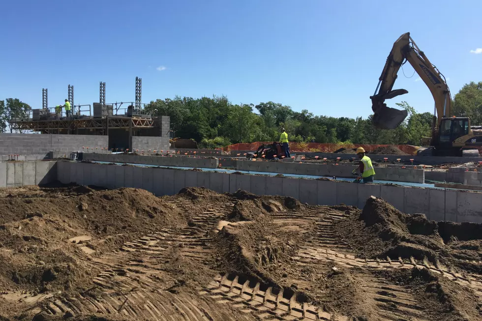 Construction Moving Quickly at Waite Park Amphitheater [VIDEO]