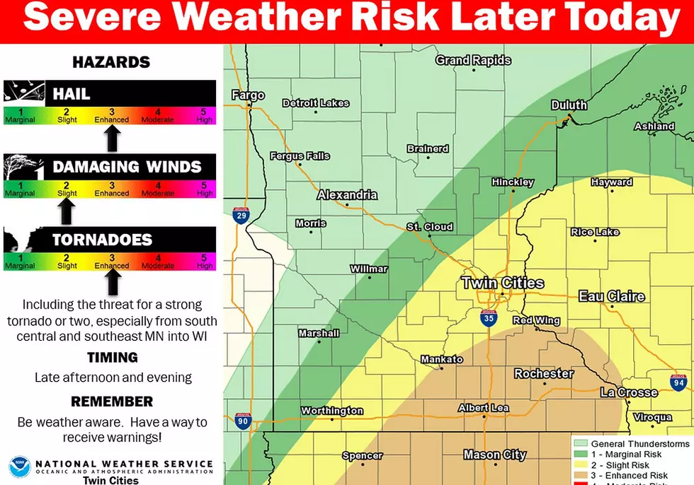 Strong Storms Possible for Minnesota