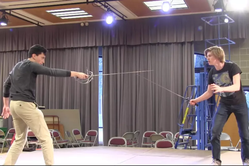 Swords Clash as St. John’s Prep Students Perform Macbeth [VIDEO]