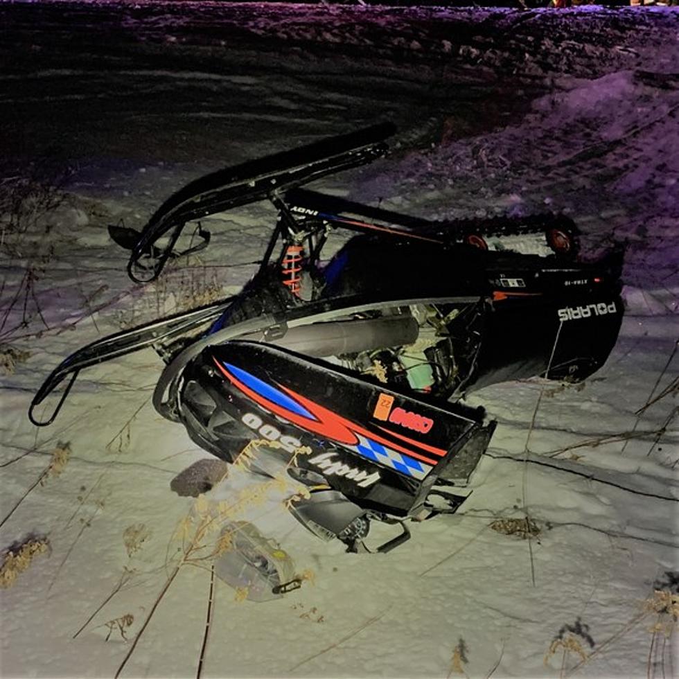 Man Hurt in Snowmobile Crash Near Melrose