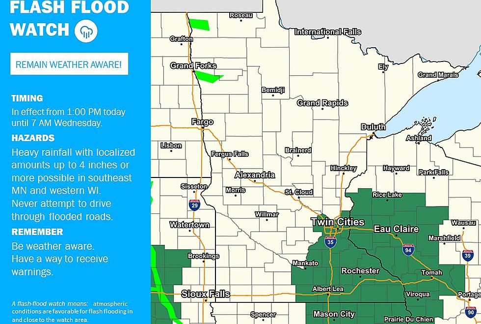 Flash Flood Watch in Southeastern Minnesota