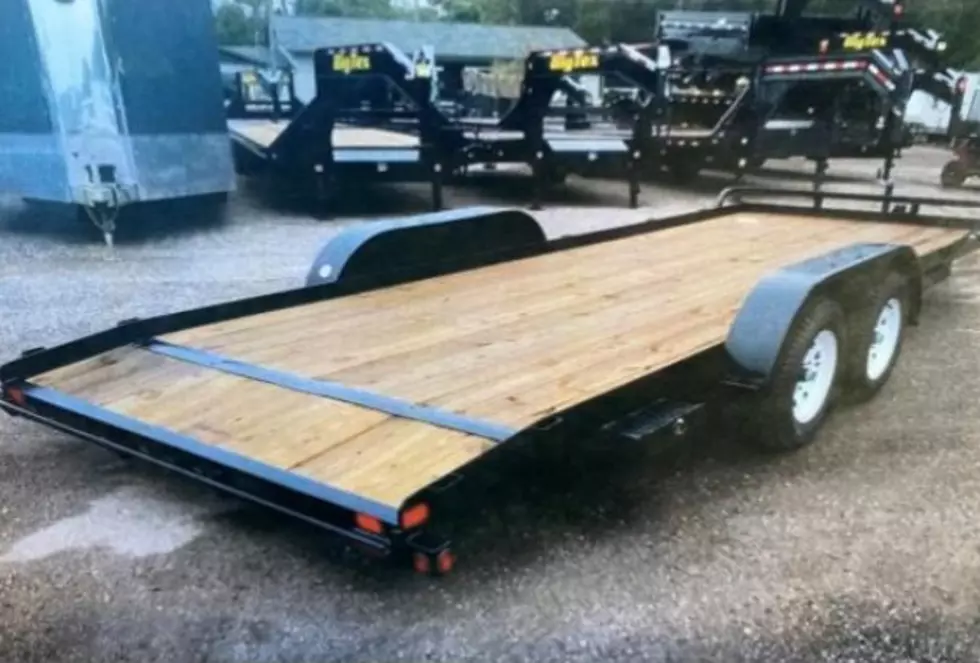 Flatbed Trailer Reported Stolen from Swanville Business