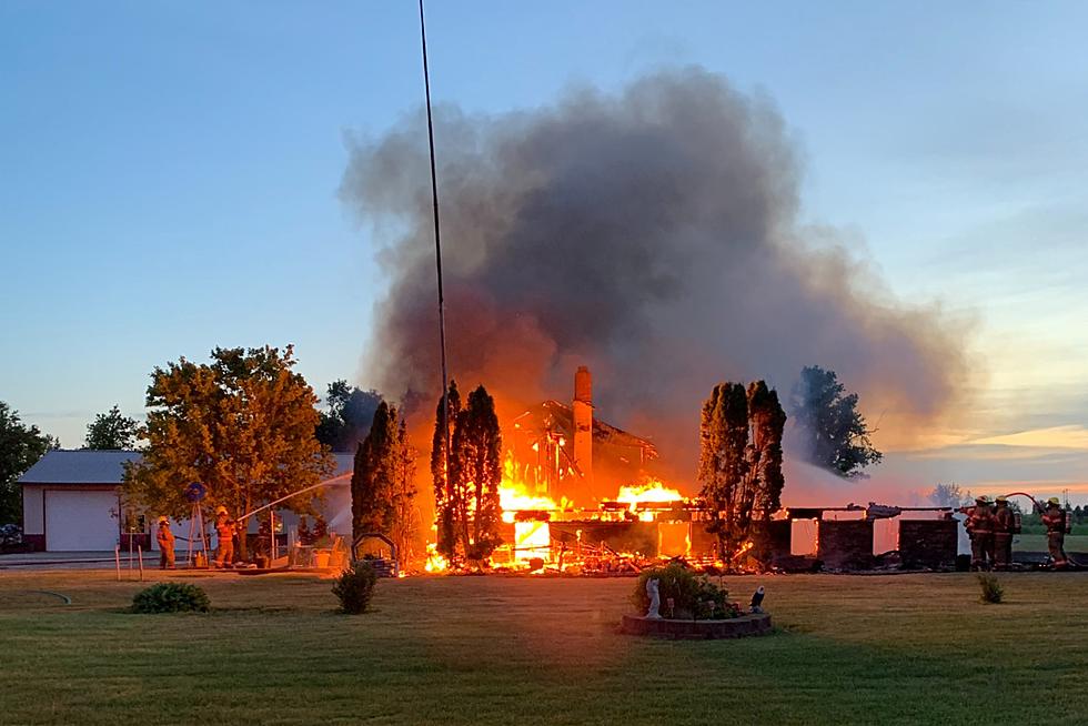 Fire Destroys House in Western Stearns County