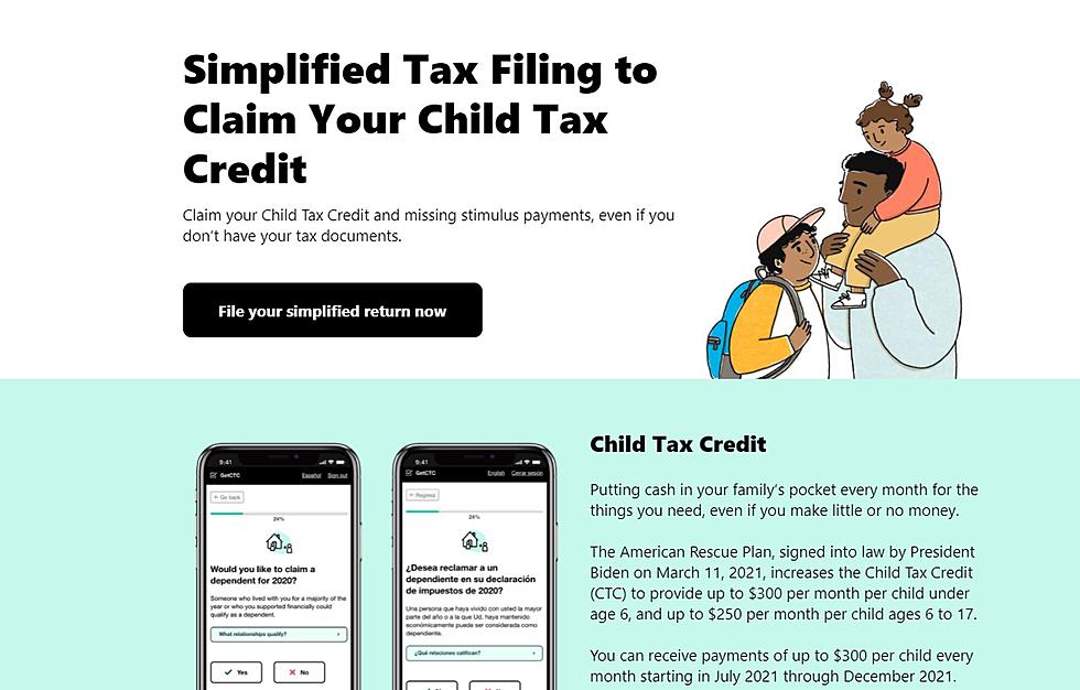 New Online Site Launched to Help People Get Child Tax Credit