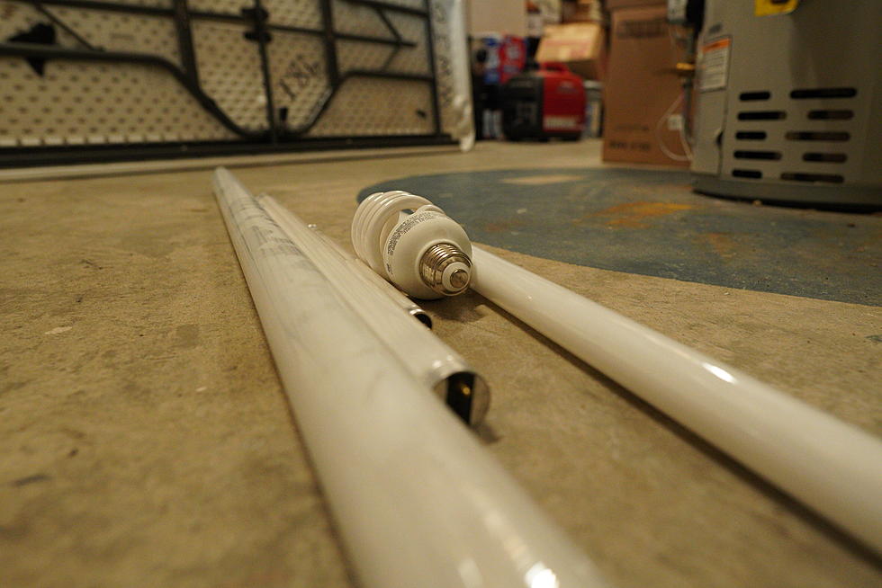 Hazardous Waste Division Collects Fluorescent Bulbs