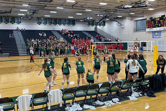 Sauk Rapids-Rice Volleyball Edges Rocori In the Section Playoffs