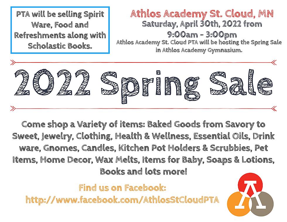 Athlos Academy St. Cloud PTA Spring Sale