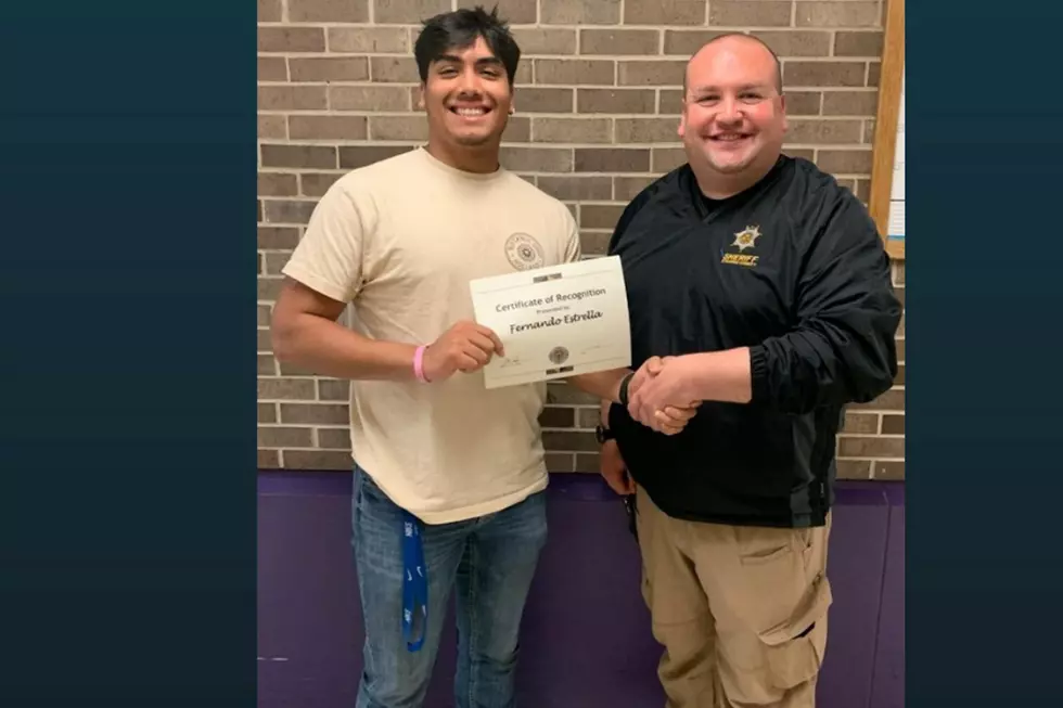 Melrose Student Recognized for Helping Authorities at Crash Scene