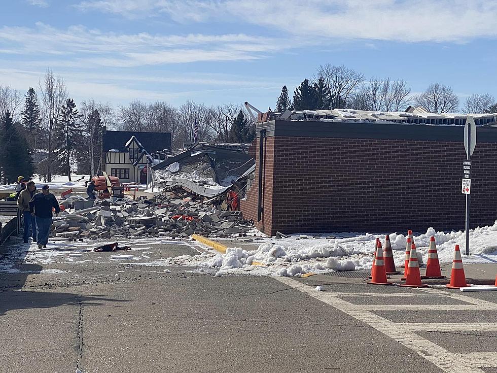 Gym Roof Partially Collapses at Browerville School