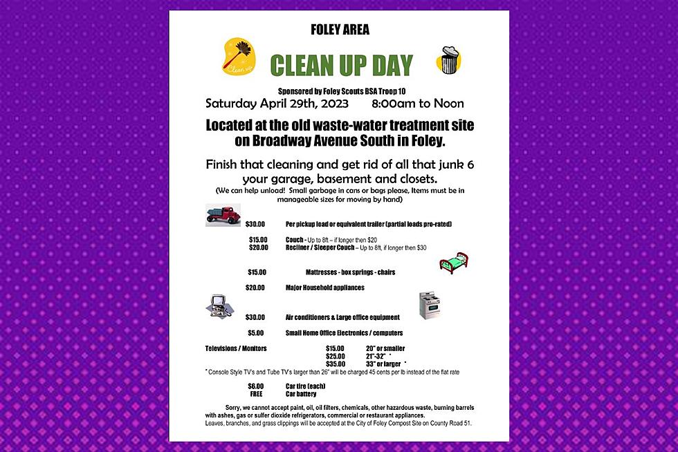 Clean-Up Day Saturday in Foley
